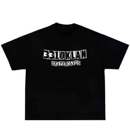 3K "BOULANGER" TEE NOIR